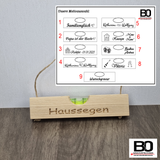 Wasserwaage klein - Haussegen zum Aufhängen