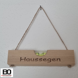 Wasserwaage klein - Haussegen zum Aufhängen