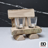 2-er Bankerl mit Stamperl