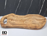Olivenbrett - Brotzeitbrett - Schneidebrett - Servierplatte - Barbecue ~ 40-44 cm