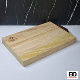 Barbecuebrett/Schneidebrett massiv ~33x23x4 cm