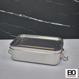 Brotzeitbox / Lunchbox Edelstahl