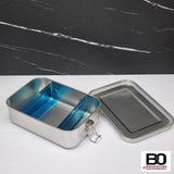 Brotzeitbox / Lunchbox Edelstahl