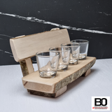 4-er Bankerl mit Stamperl