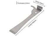 Stockmeisel für Imker - silber