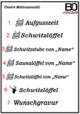 Saunakelle gerade - Fichtenholz