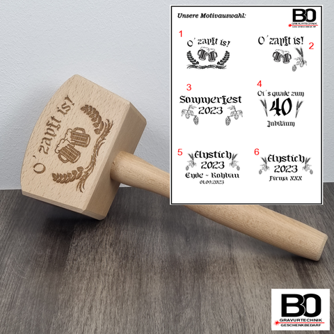 Bierhammer Anstichhammer Holzhammer