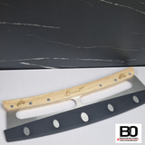 Pizzawiege / Pizzaschneider 32 cm mit Holzgriff